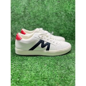 STEVE MADDEN Madge Women's Classic Court Sneaker Shoes ~ White Red/Blue Size 10M